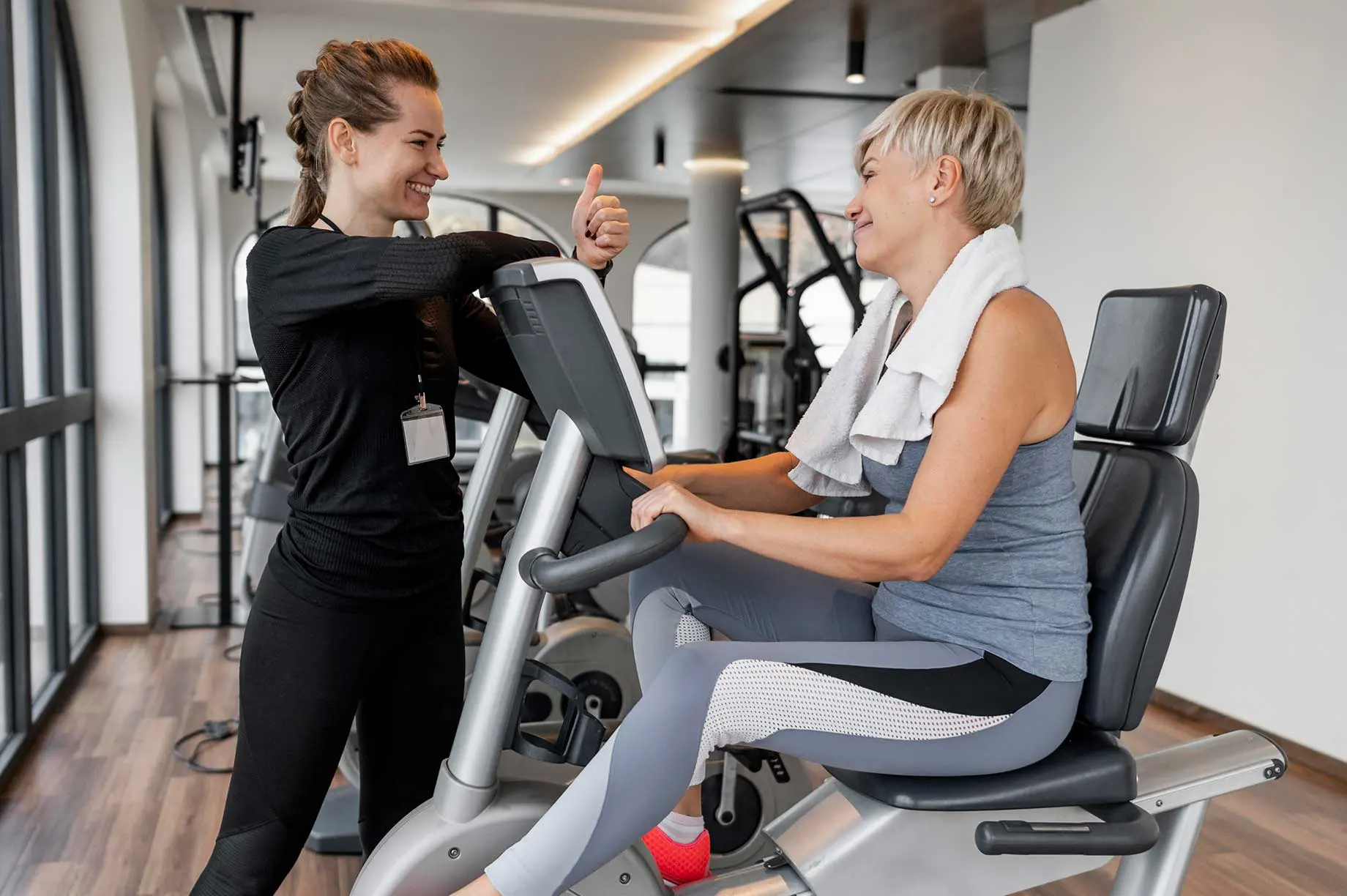 Trainingsbereich der Praxis